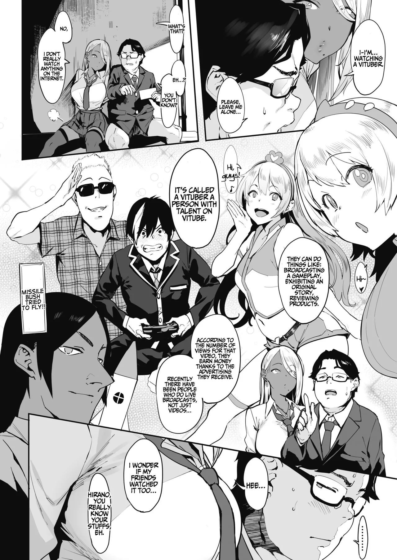 Nagesen Kousai Chapters 1-4 + Extra page 6 full