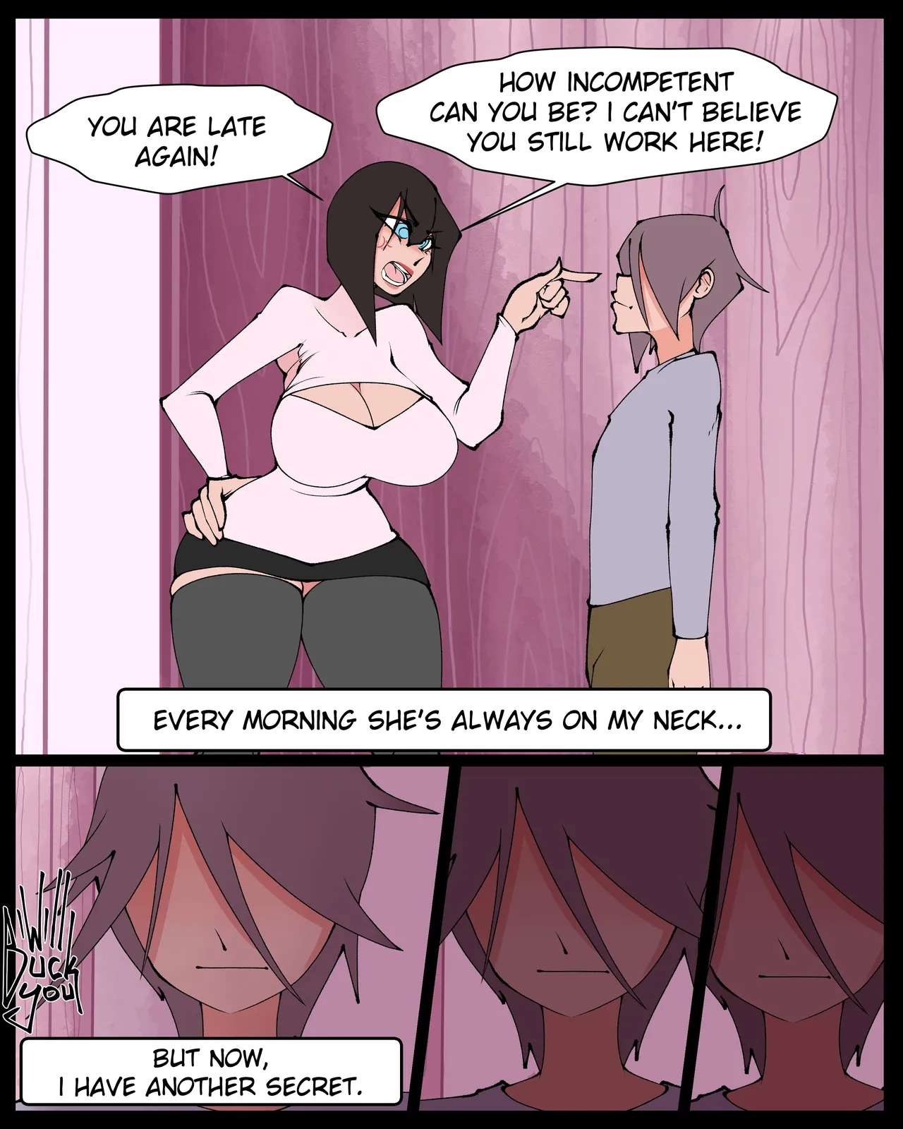 My Boss is a Massive Bitch But She's a Dullahan Nymphomaniac 1+2 page 5 full