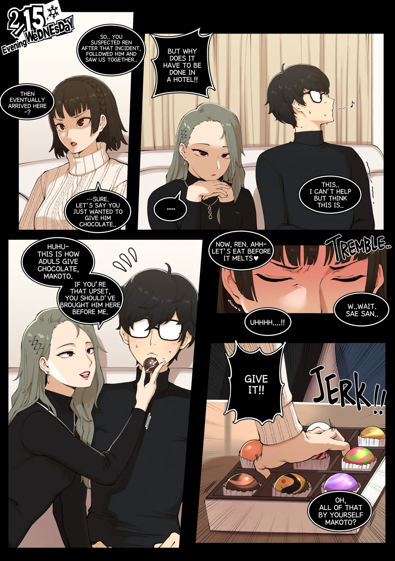 Valentine  + page 3 full