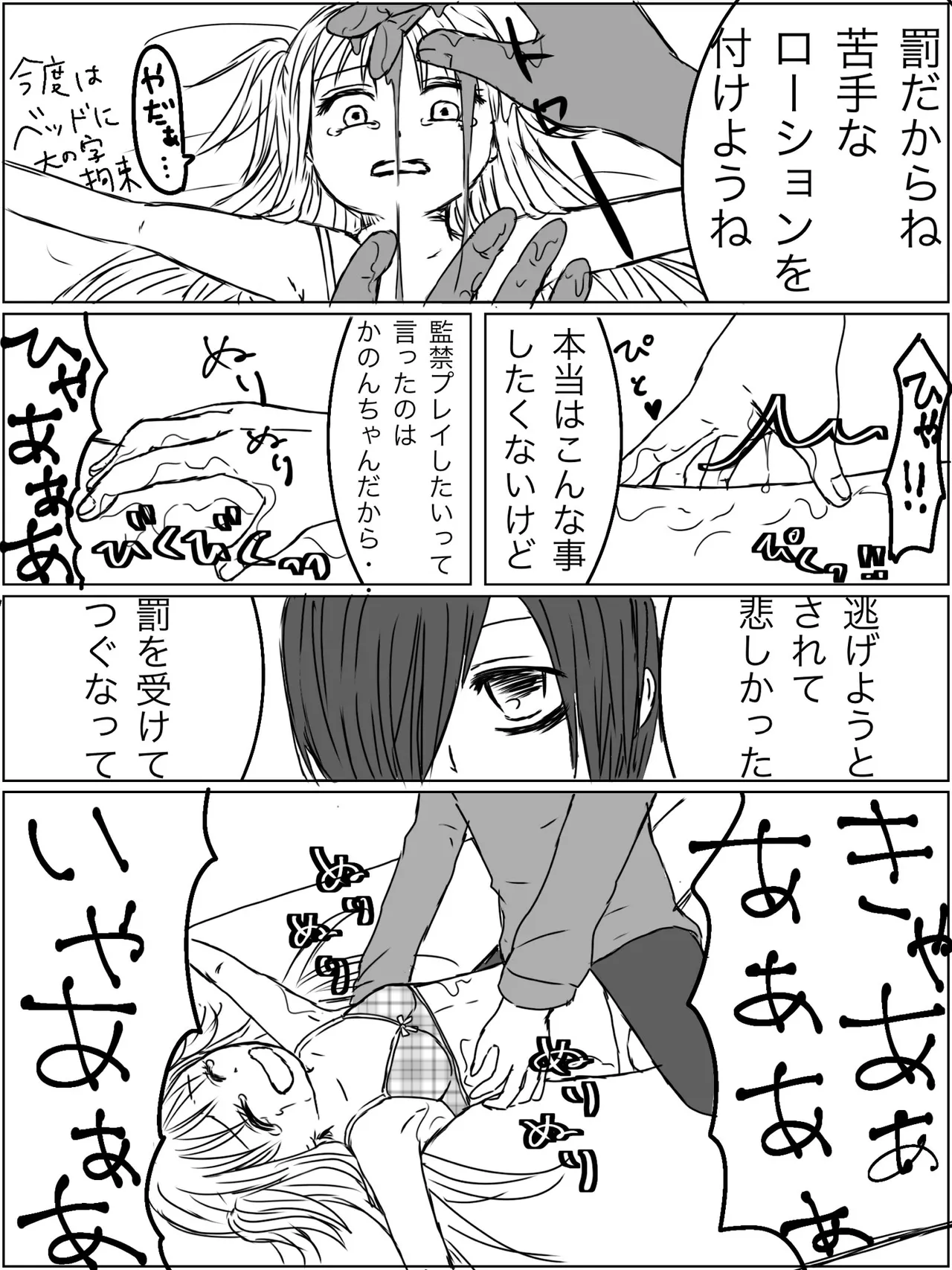 監禁プレイ「ごっこ」がしたかった話 page 7 full