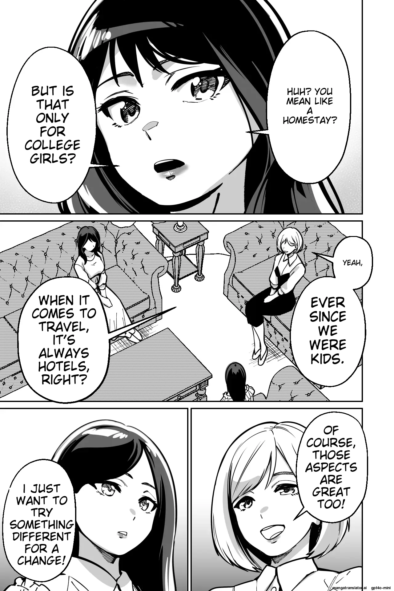 Minpaku ~Ojou-sama-tachi wa Minpaku Keieisha no Wana ni Ochiru~ | Sleeping in the Bed and Breakfast - Young ladies fall into the trap of a private lodging manager page 5 full