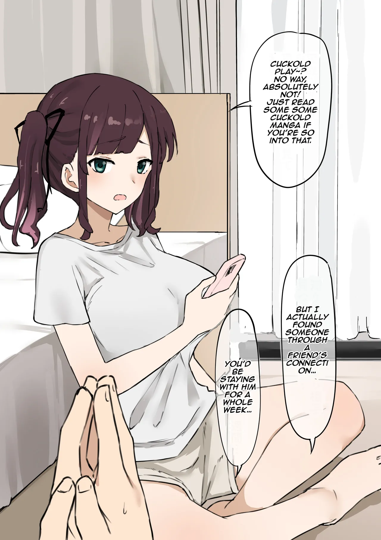 Kanojo Netorase Isshuukan | One Week of Letting My Girlfriend Be Taken page 2 full