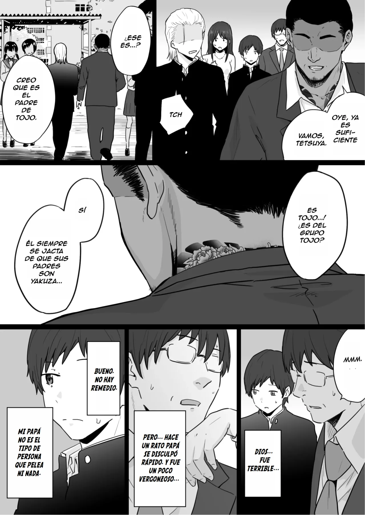 Houkai Kazoku -Hahaoya ga Yakuza to no Sex ni Hamatta Hanashi- | Familia Rota -Una esposa adicta al sexo infiel con un Yakuza- page 4 full