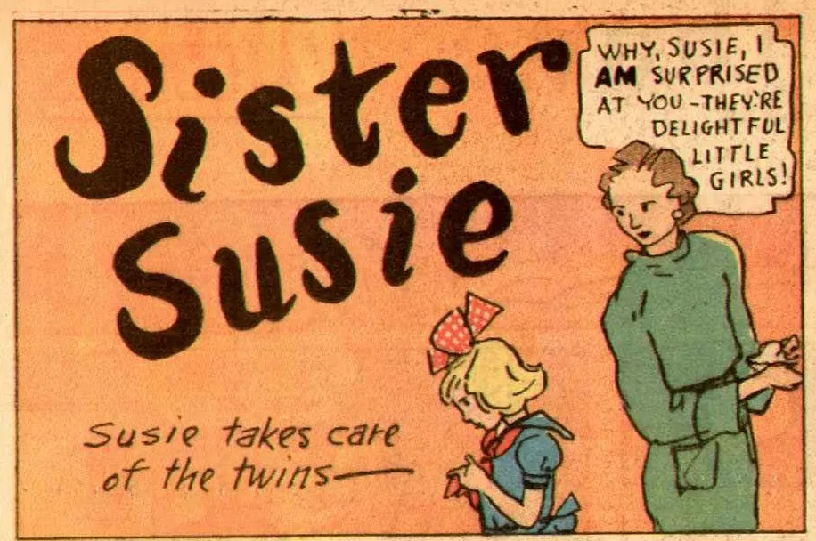 Sister Susie, 1936 page 1 full