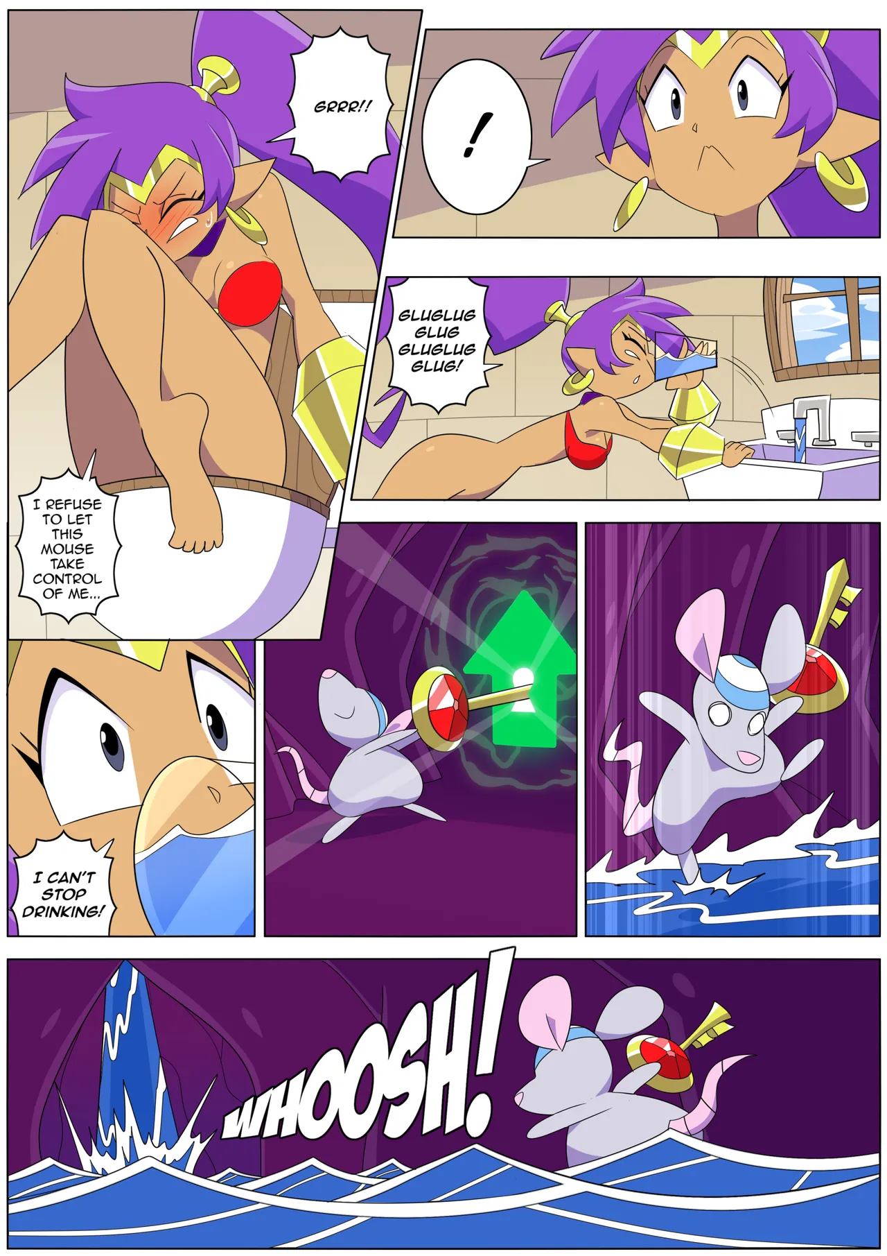 The Thief Inside Shantae page 10 full