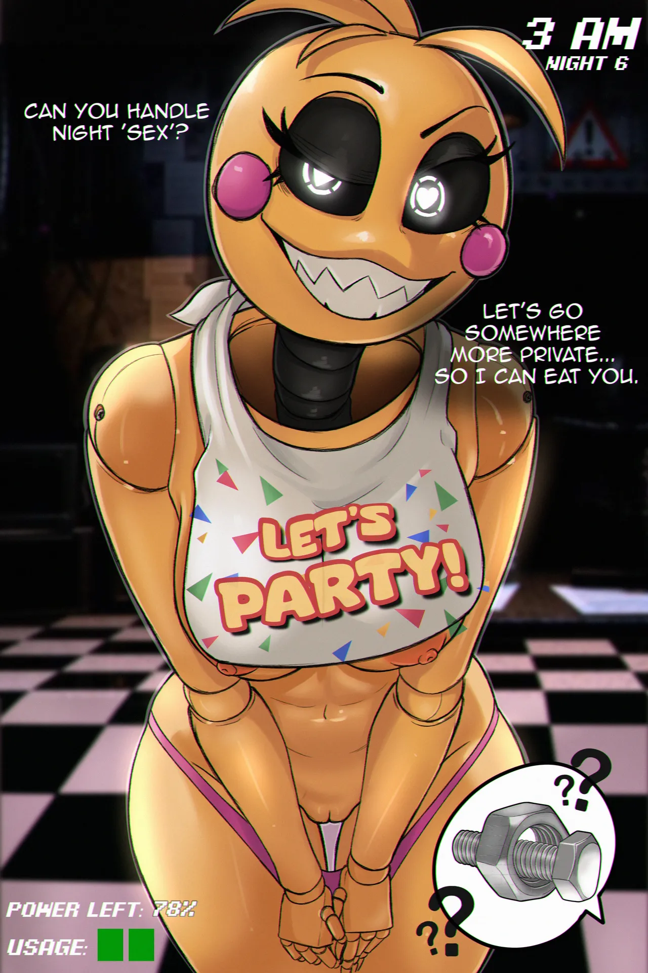Toy Chica is waiting for you... page 1 full
