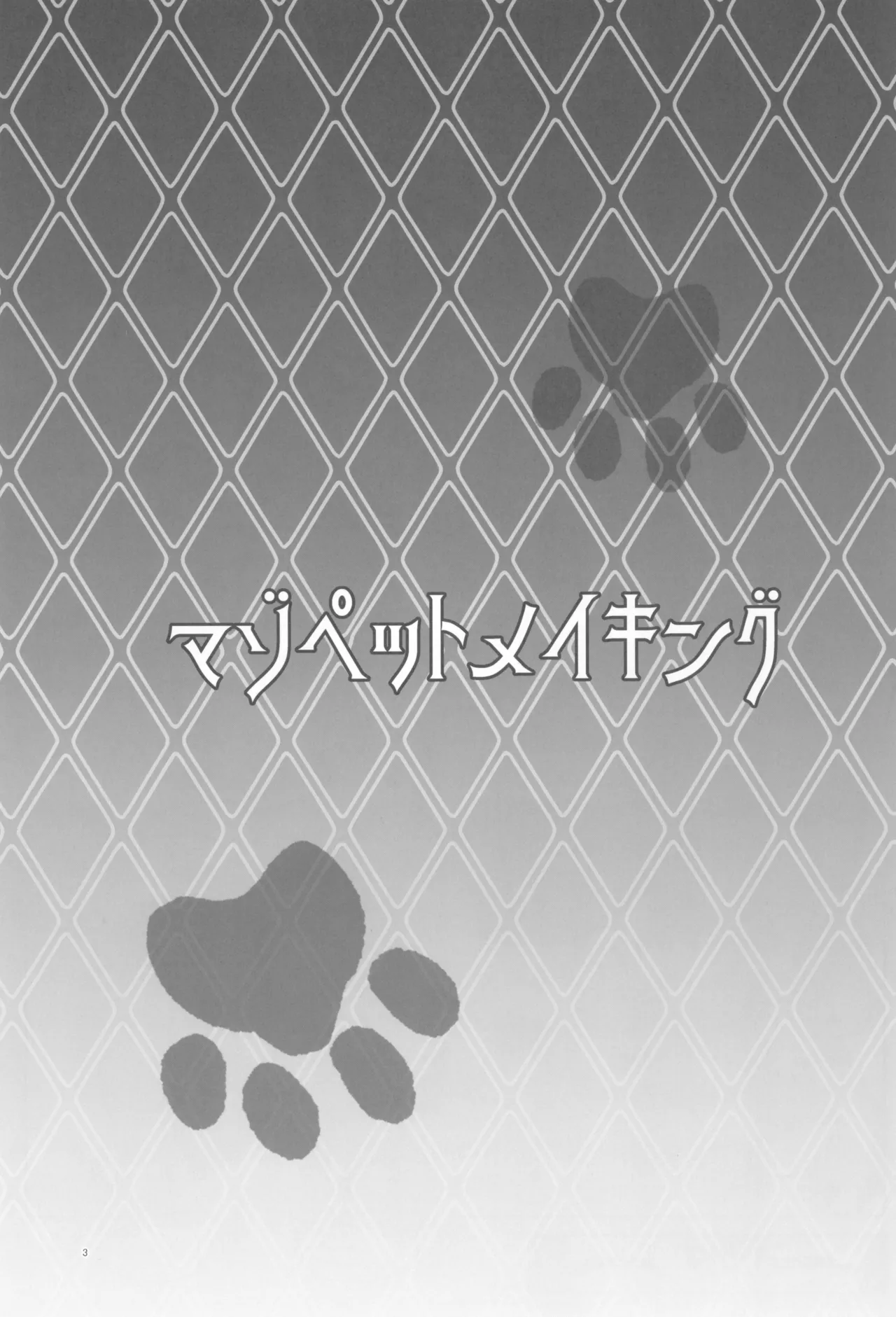 マゾペットメイキング+ペーパー page 3 full