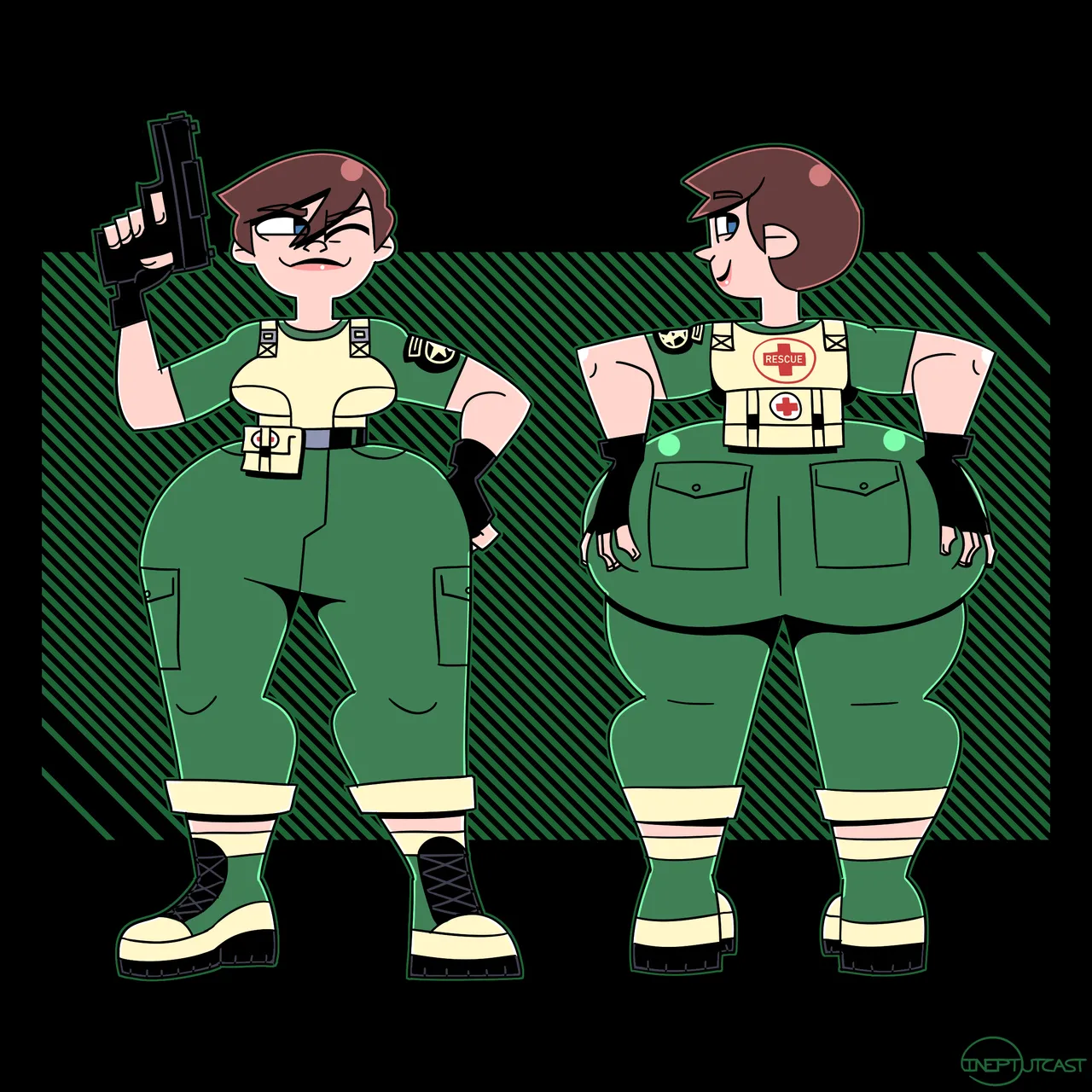 Resident Evil girls page 8 full