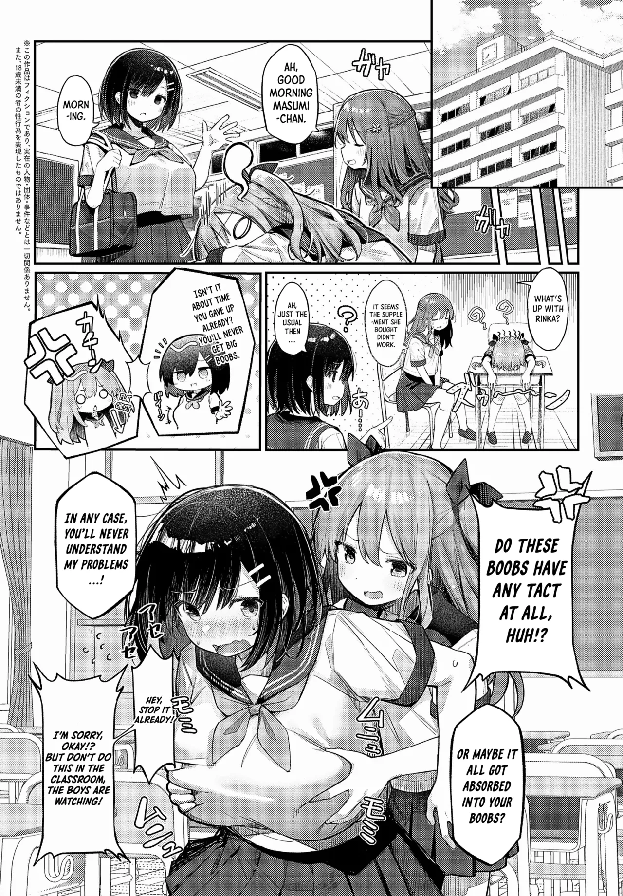 Manaita ni Noserarete | Flat Chest Struggles page 2 full