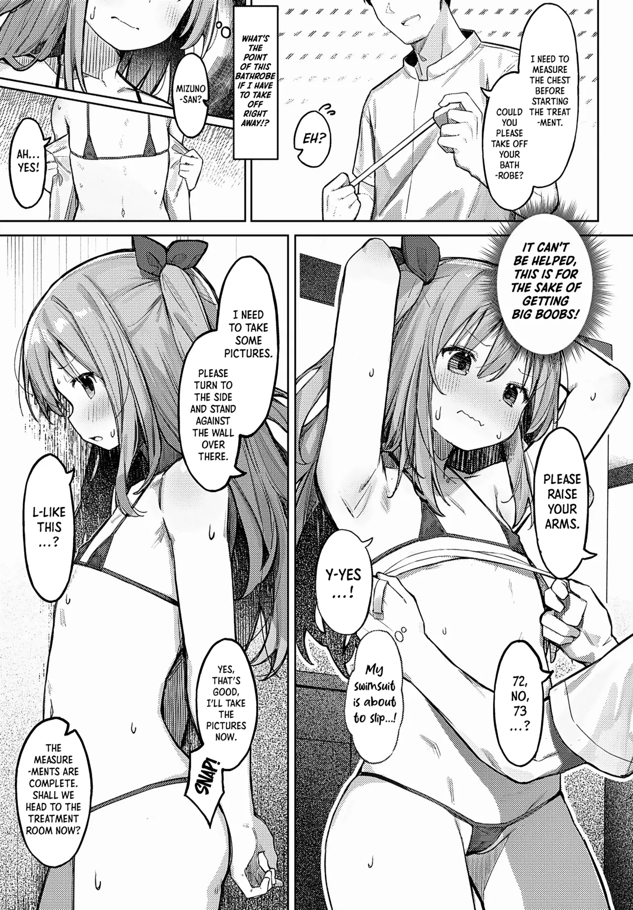 Manaita ni Noserarete | Flat Chest Struggles page 9 full