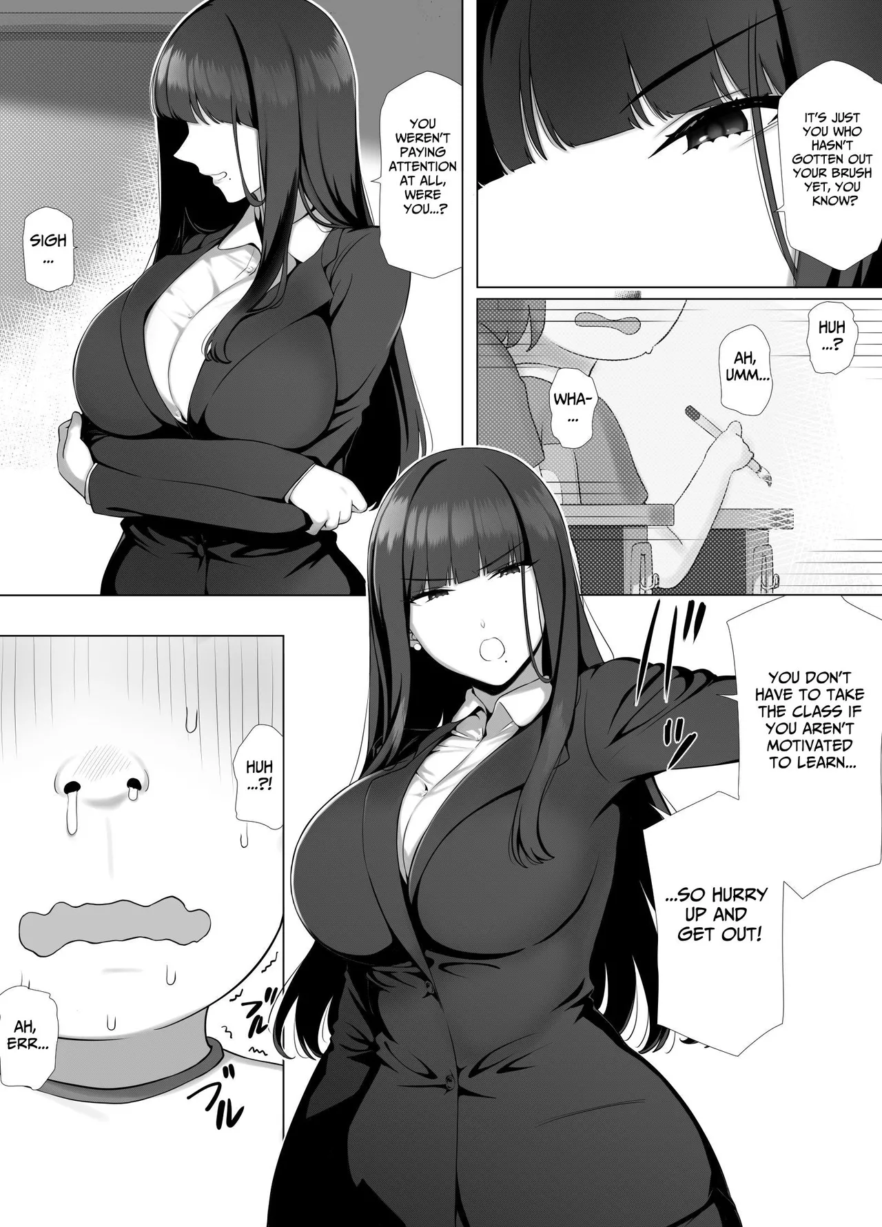 Tomo Mama DeliHeal Appli de Okkanai Kyouiku Mama mo H na Nikubenki ni Shichao | Let's Use the MILF Call Girl App......to Turn This Scary Instructor into a Dirty Slut! page 9 full