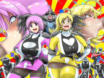 Reverse Sentai Heroine Defeat Sex cover