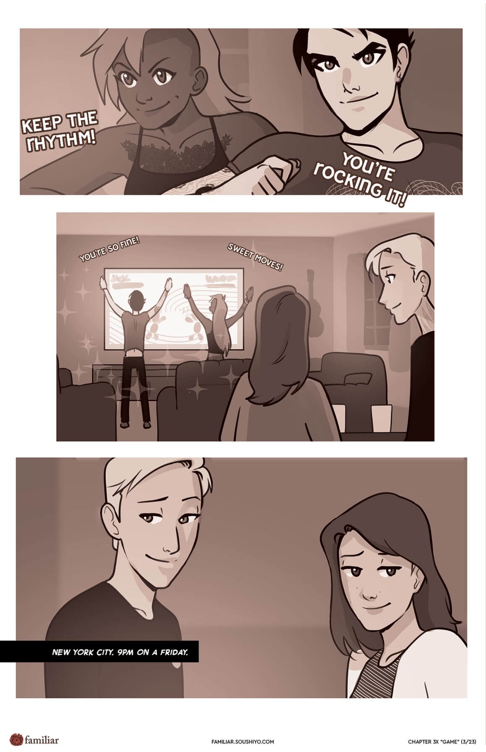 Familiar  - Act 3 - Chapter 18.6: Game page 4 full