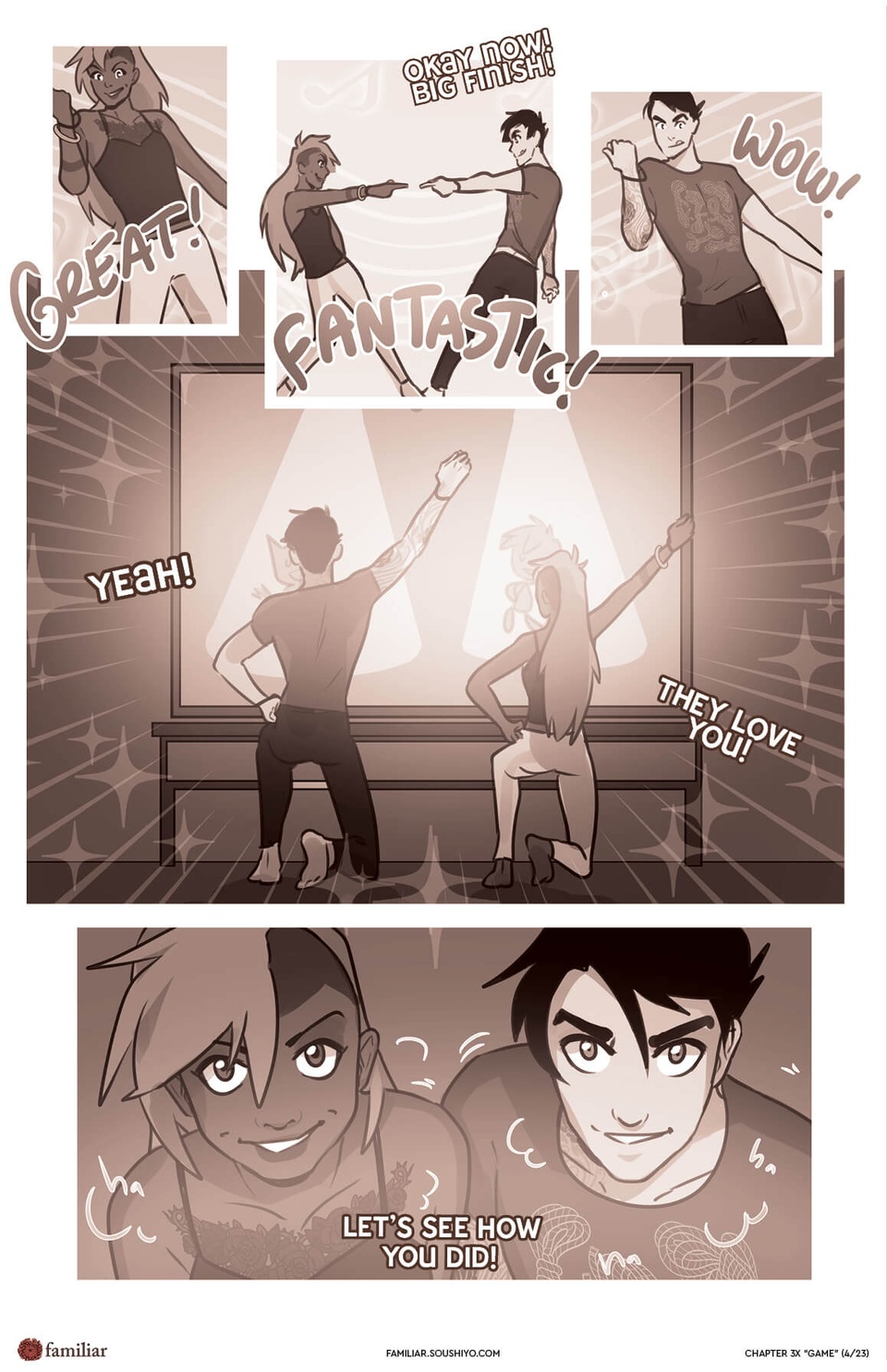 Familiar  - Act 3 - Chapter 18.6: Game page 5 full