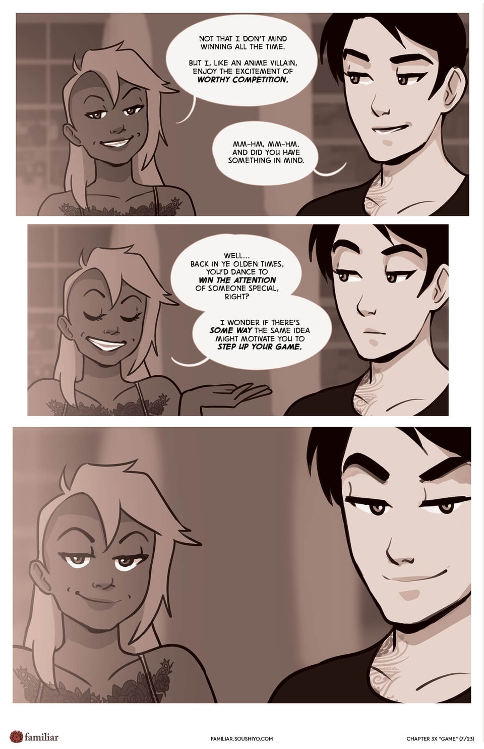 Familiar  - Act 3 - Chapter 18.6: Game page 8 full
