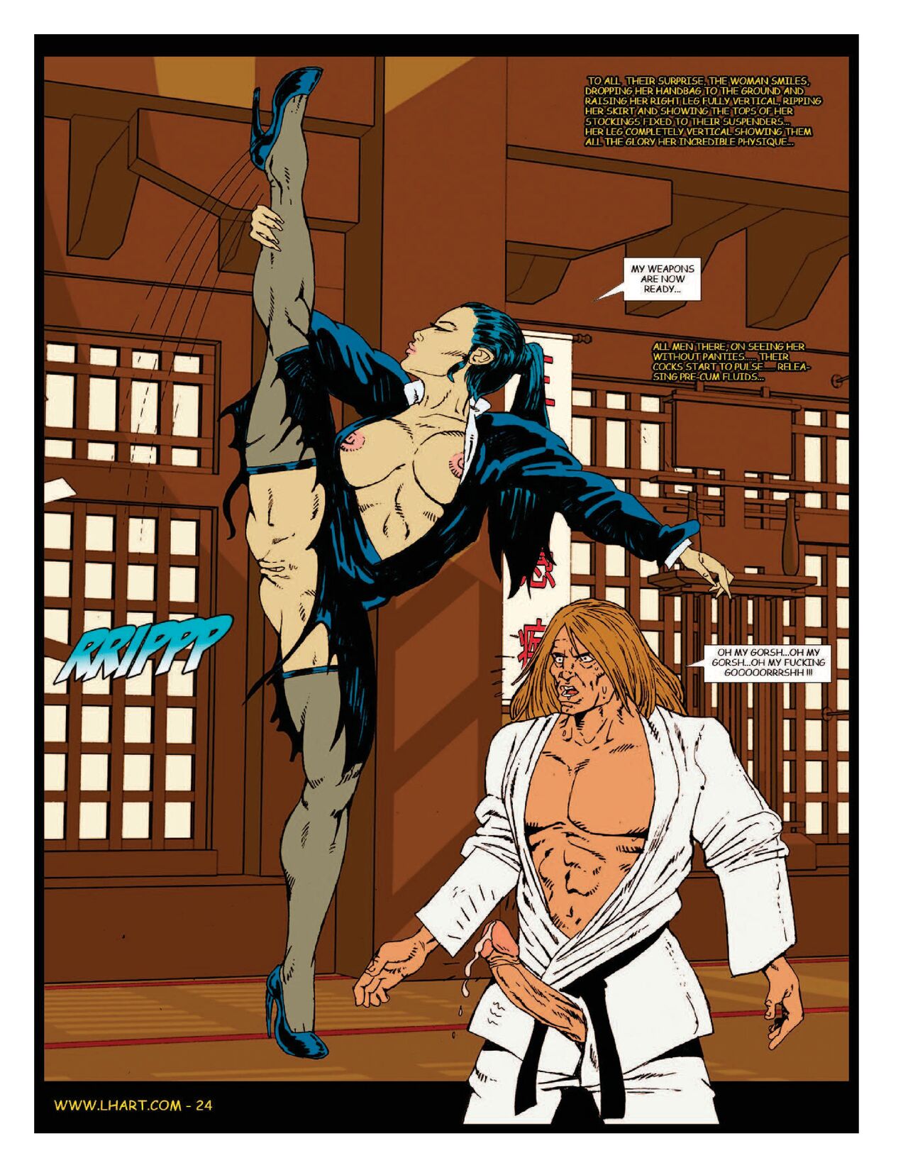 Dojo Bitches page 9 full