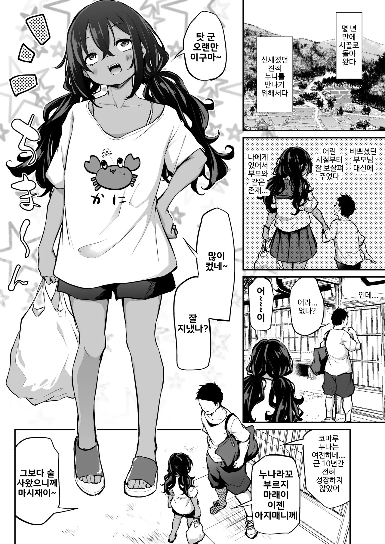 Sunen-buri ni Saikai Shita Shinseki no Onesan ga Nani mo Seicho Shite Nakatta Ken page 1 full
