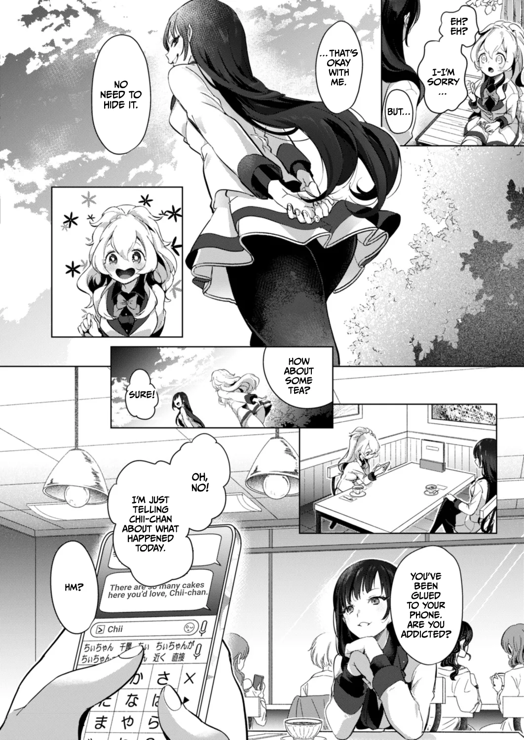 Geinou Katsudou wa Yuri Ecchi no Ato de Ch. 4 page 6 full
