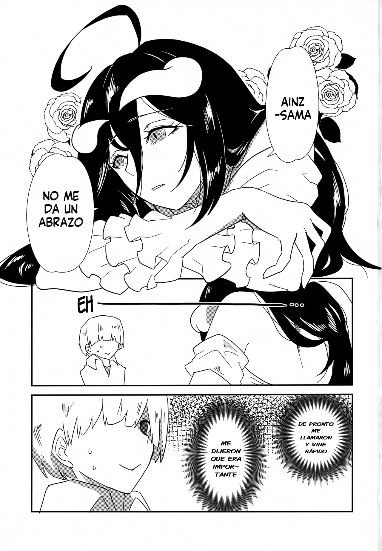 Albedo-san to! 3 | Albedo san y el mar! page 3 full