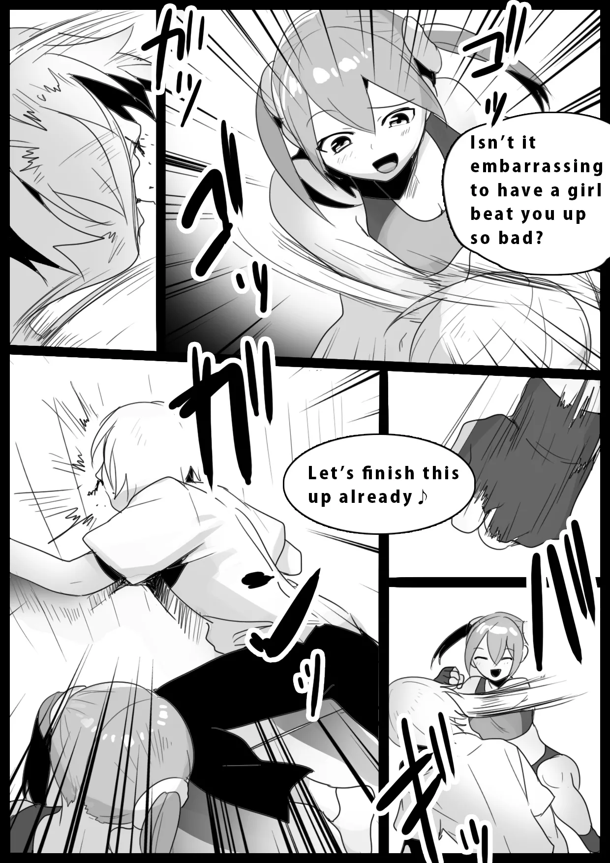 Girls Beat! -vs Miu Hiiragi- page 8 full