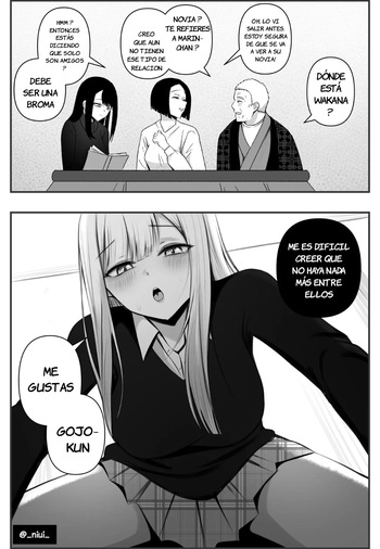 La confesion de Gojo y Marin cover