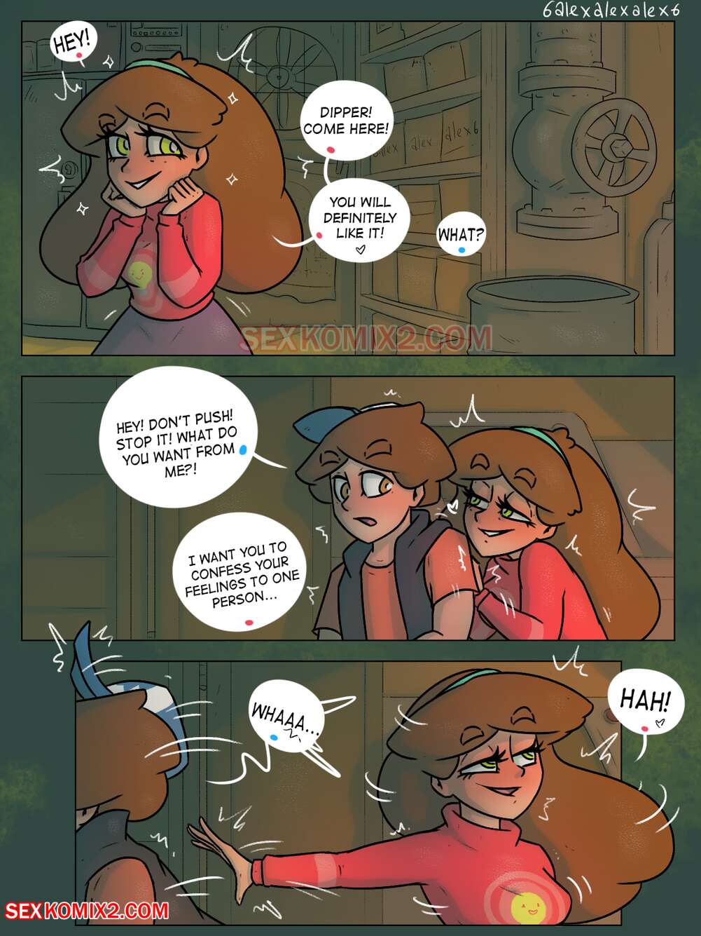Love Triangle page 4 full