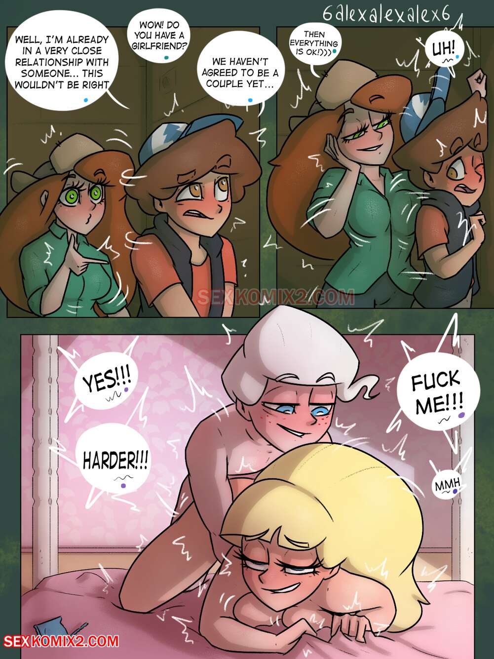 Love Triangle page 6 full