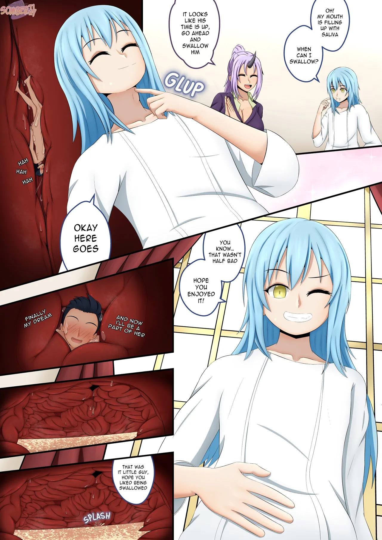 Swallowed Experience page 5 full