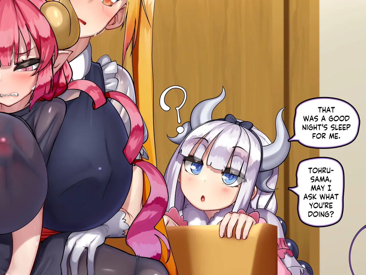 Kobayashi-san Chi no Mesu Dragon ~Haramitagariya no Ryuu~ page 9 full