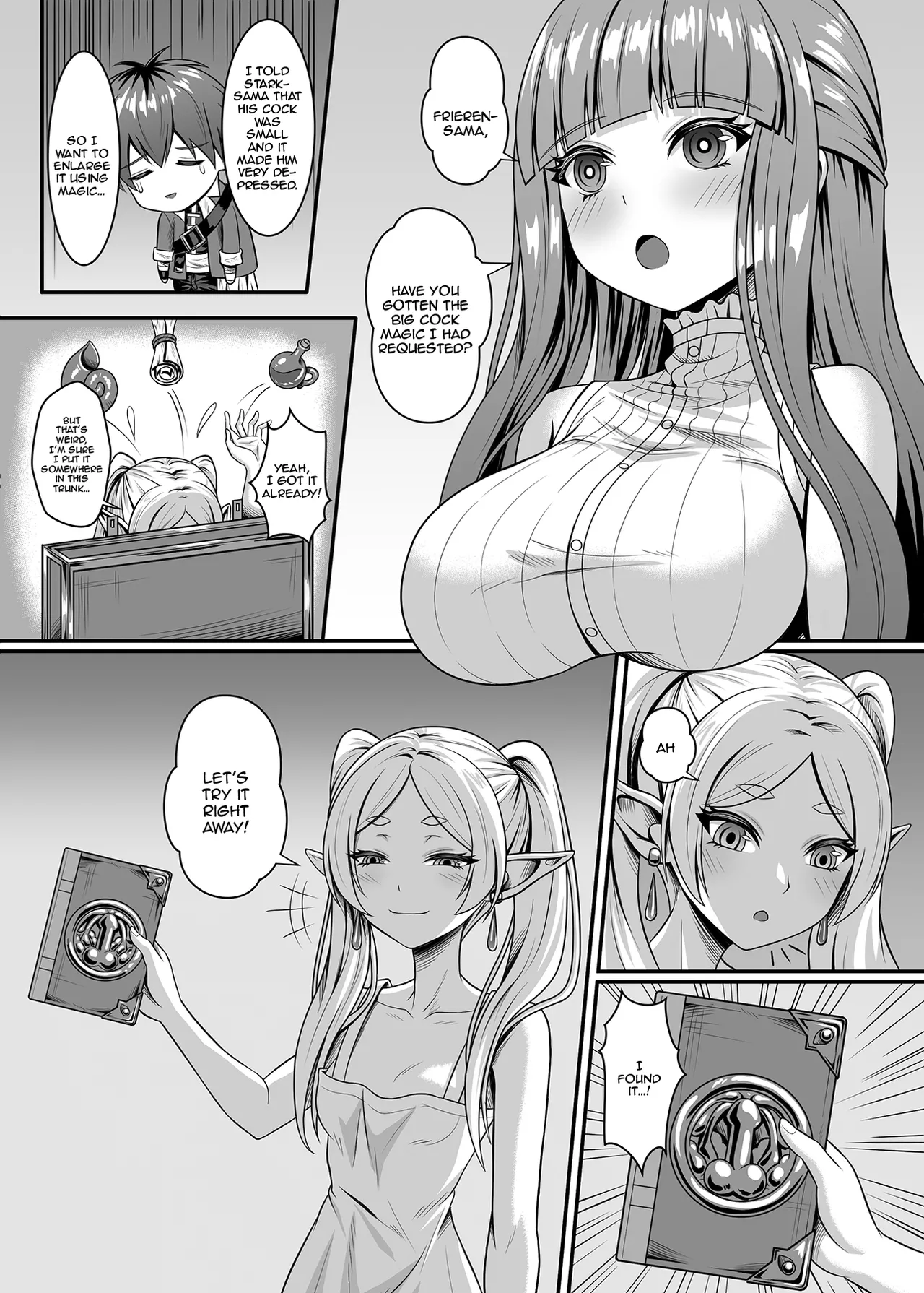 Frieren no Kyokon Mahou | Frieren's Big Dick Magic page 3 full