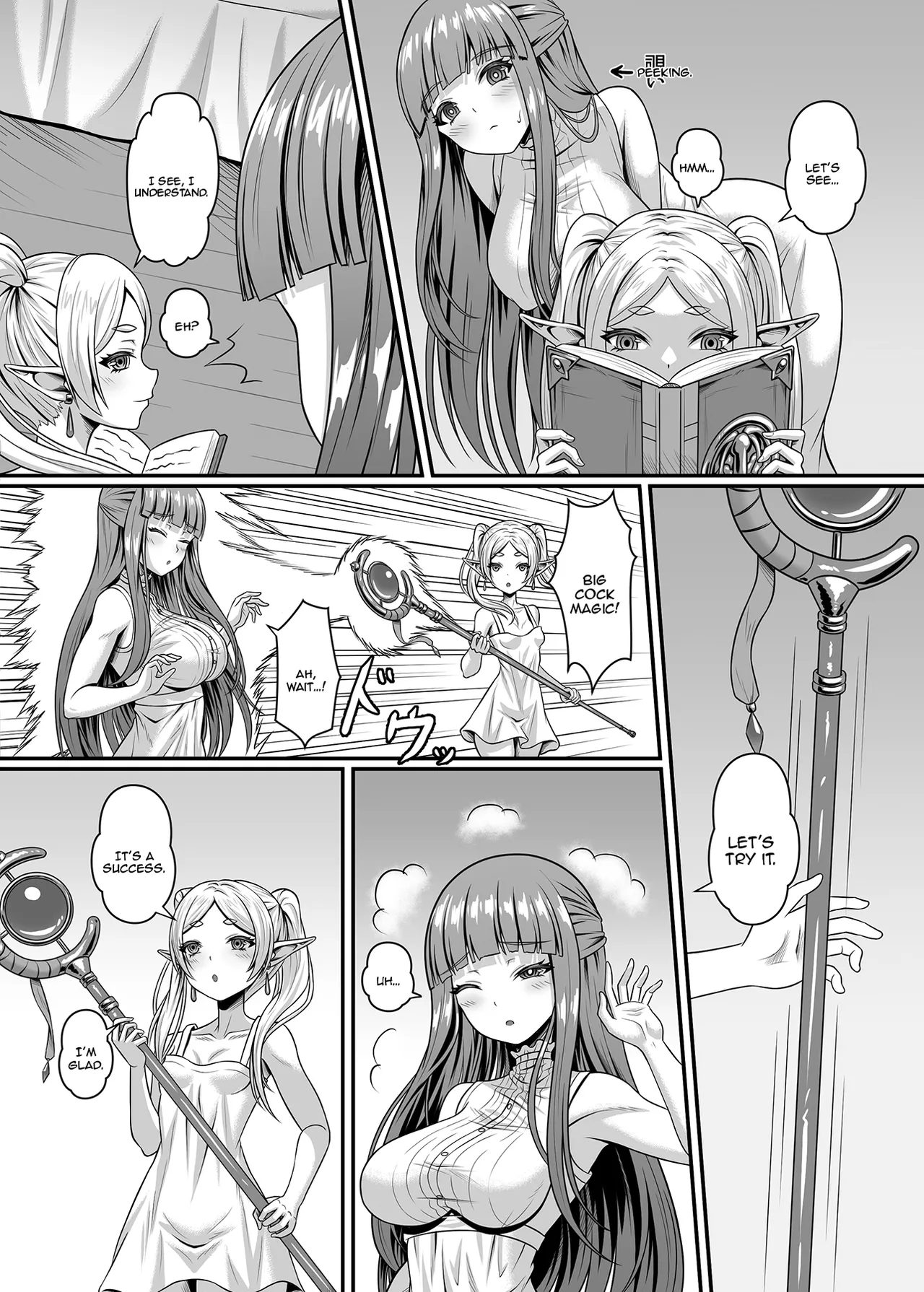 Frieren no Kyokon Mahou | Frieren's Big Dick Magic page 4 full