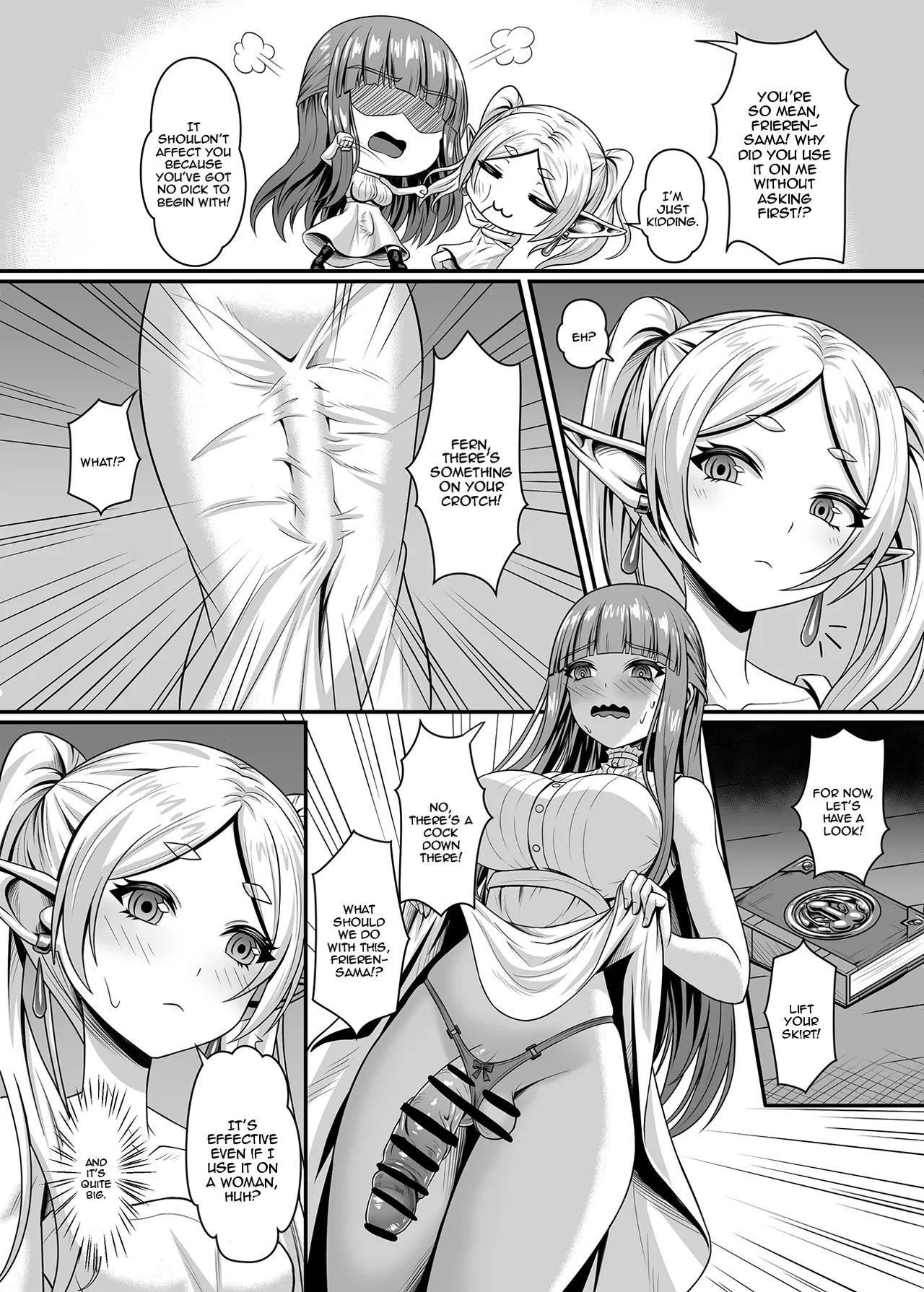 Frieren no Kyokon Mahou | Frieren's Big Dick Magic page 5 full