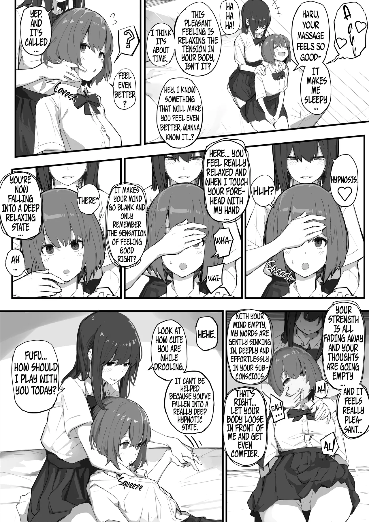 Yuri Manga page 1 full