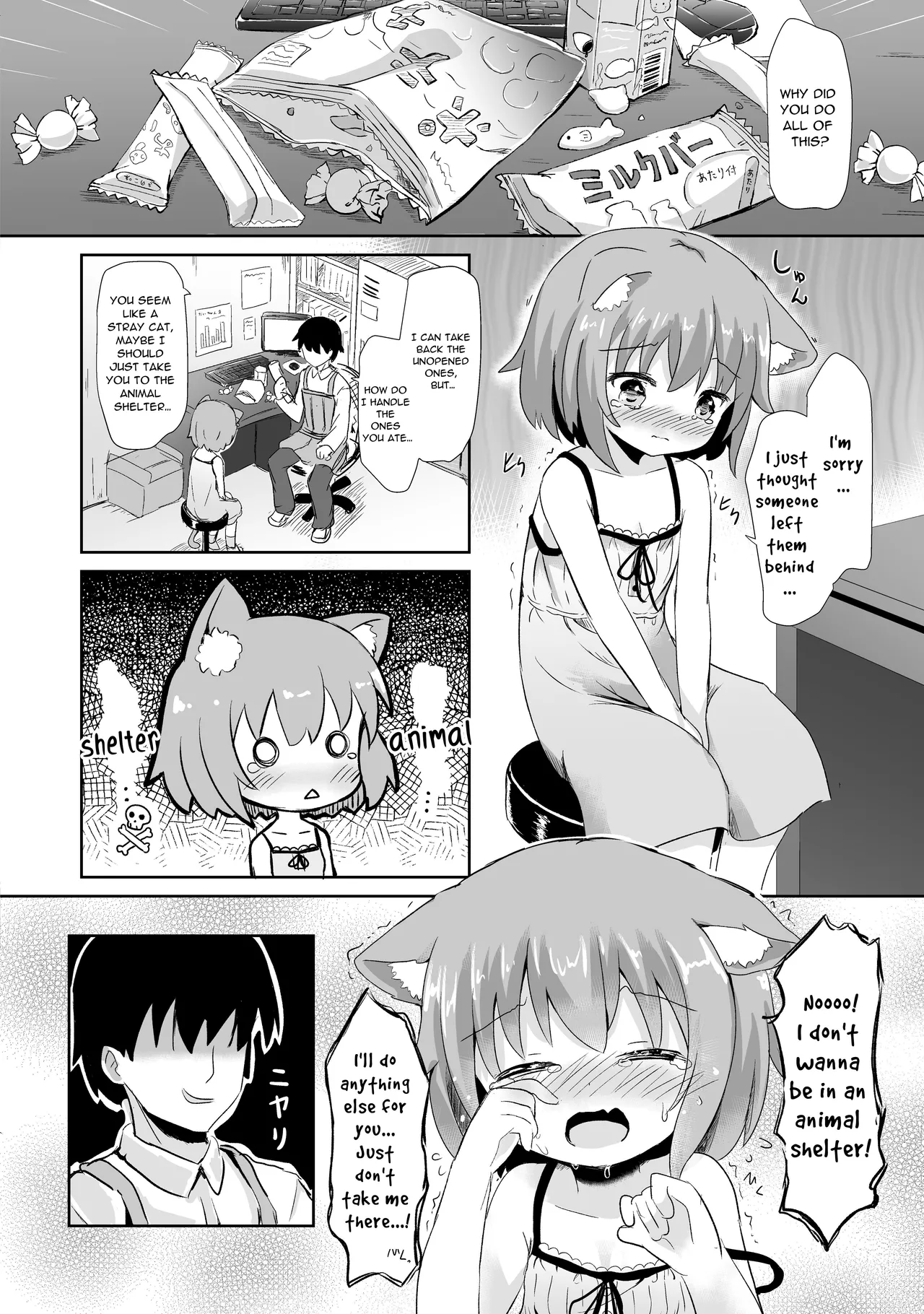 Koneko-chan ha tottemo waruiko | This Cutie Cat's Been Very Bad page 5 full