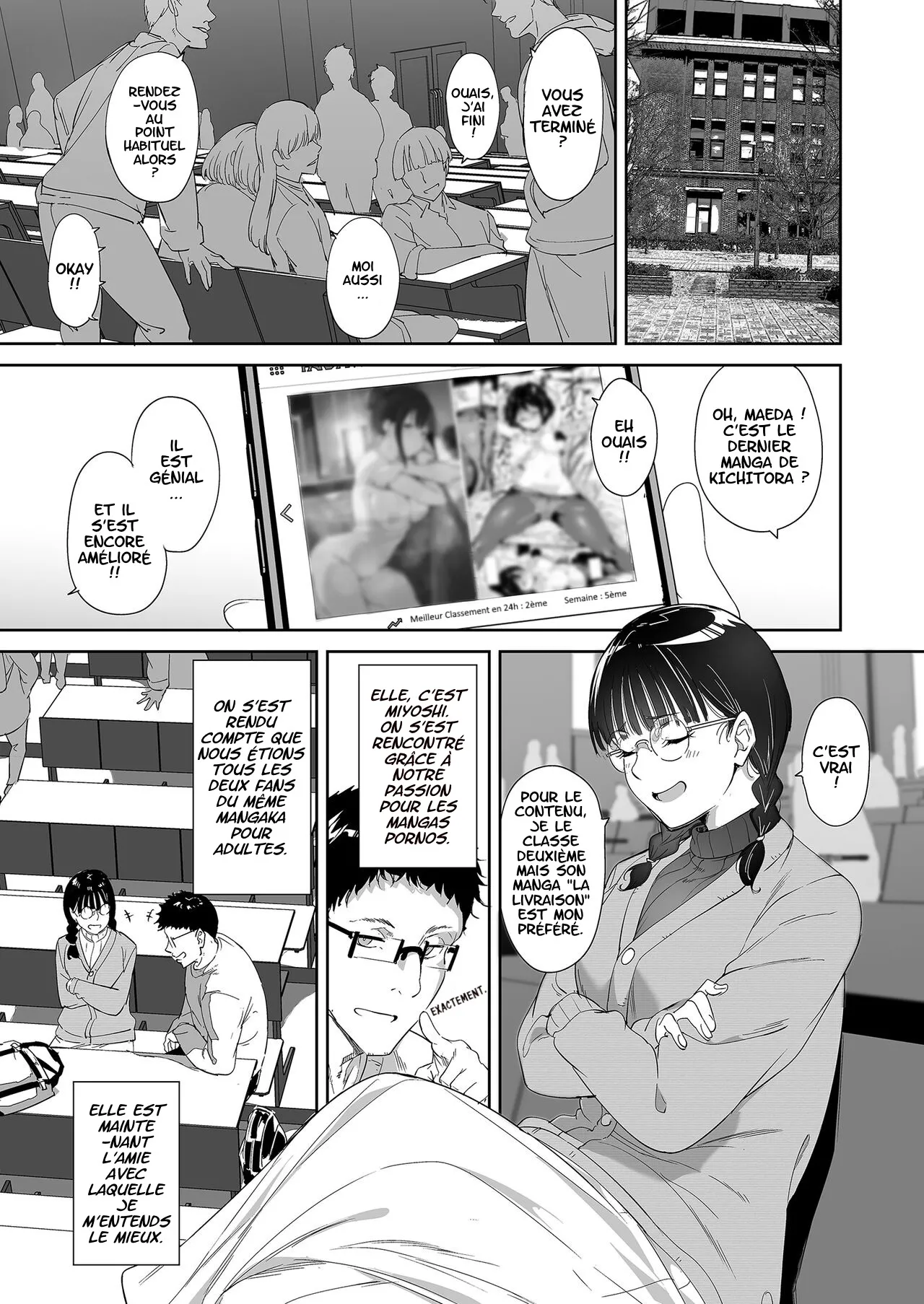 Otaku Tomodachi to no Sex wa Saikou ni Kimochi Ii | Le Sexe avec son ami Otaku est merveilleux page 2 full