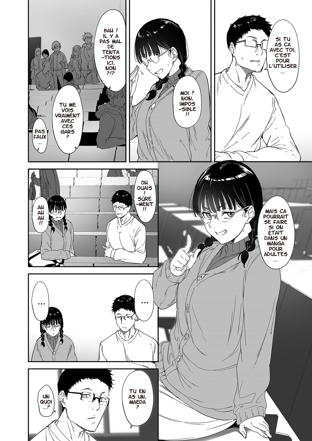 Otaku Tomodachi to no Sex wa Saikou ni Kimochi Ii | Le Sexe avec son ami Otaku est merveilleux page 7 full