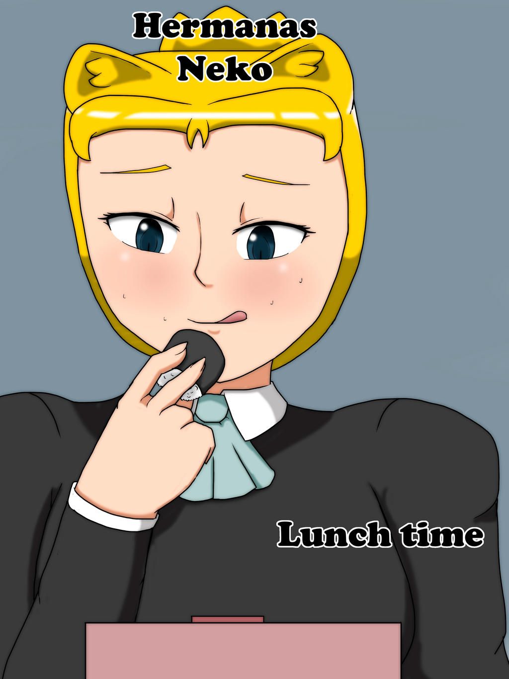 Hermanas Neko: Lunch Time page 1 full