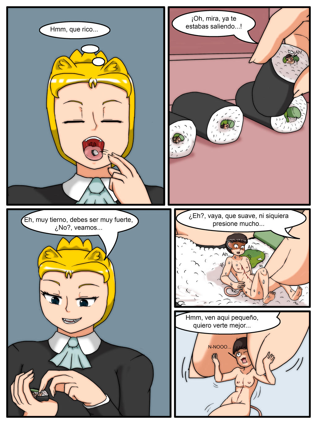 Hermanas Neko: Lunch Time page 10 full
