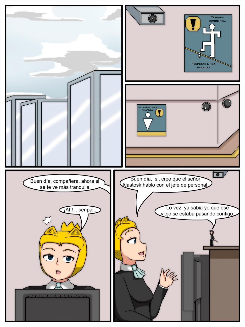 Hermanas Neko: Lunch Time page 2 full