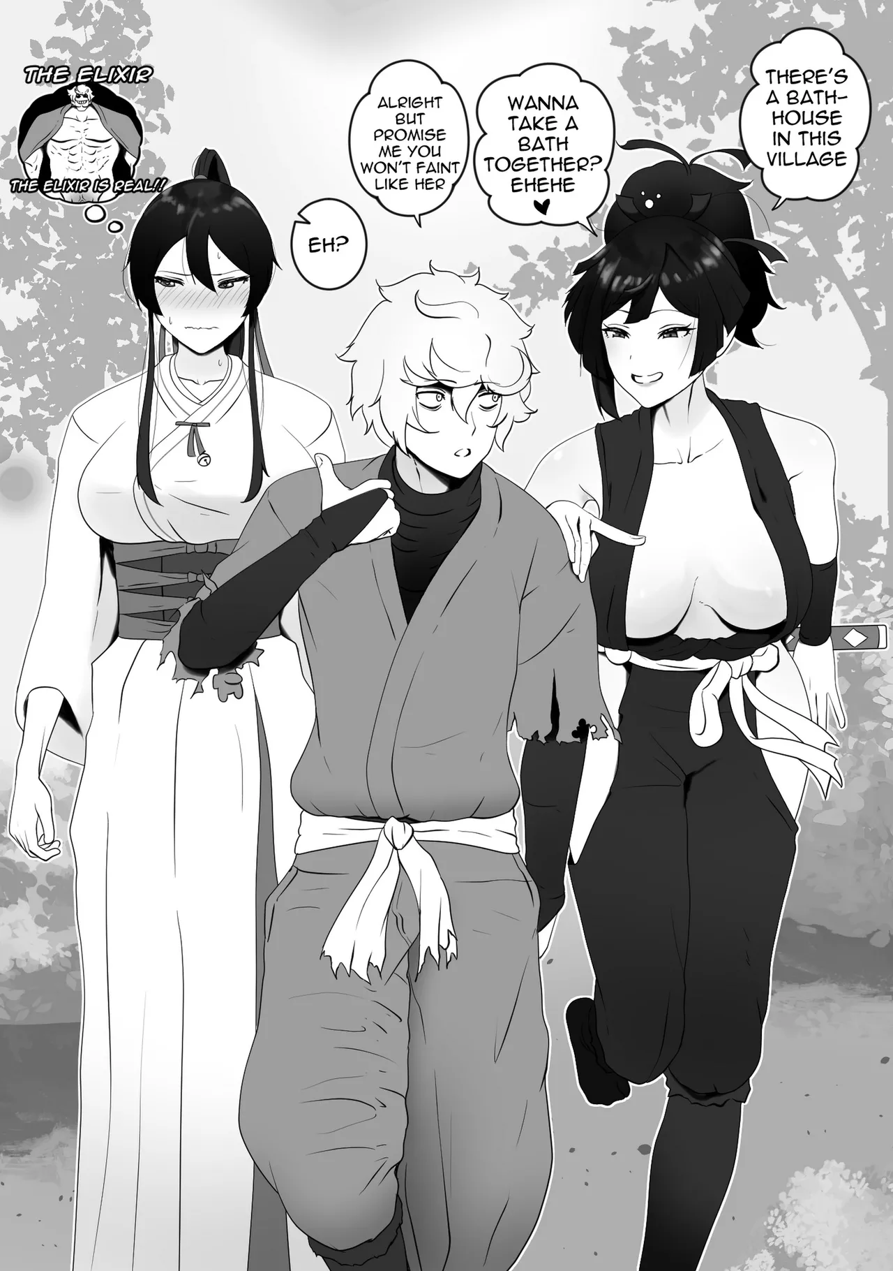 Gabimaru Getting New Wives page 1 full