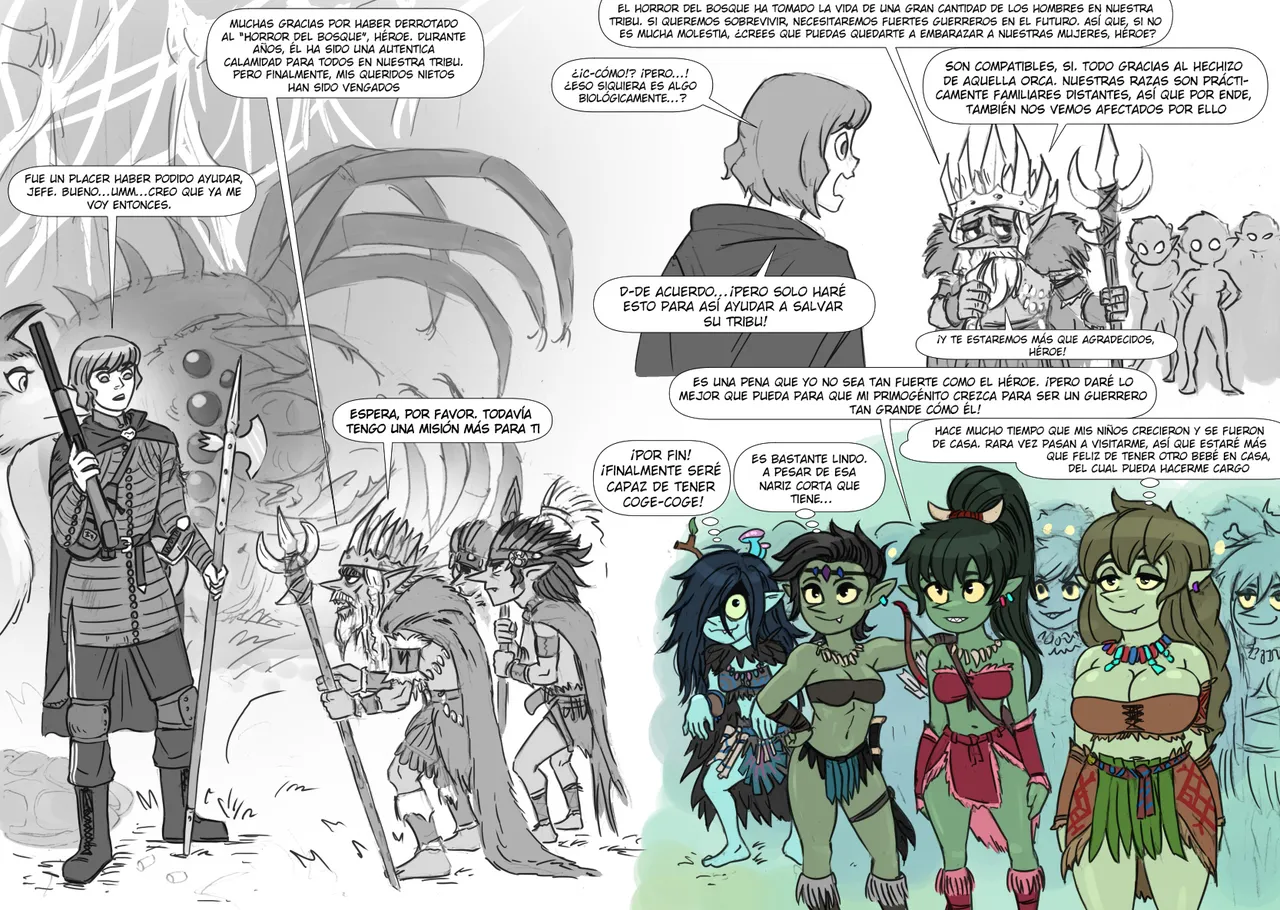 El Bosque de los Goblins page 1 full