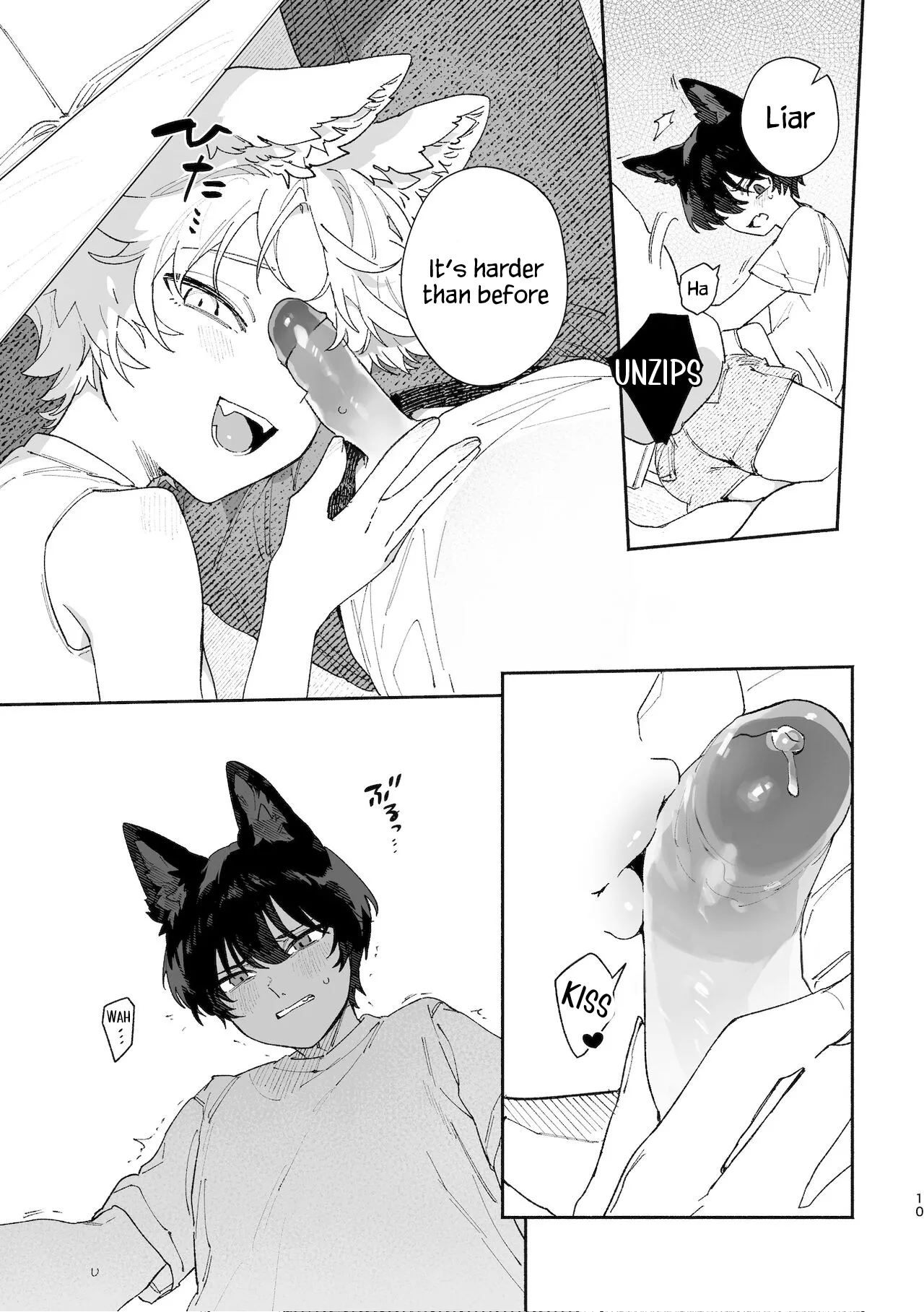 Boys be Submissive. ~Coyote-chan x Kai Ken~ page 10 full
