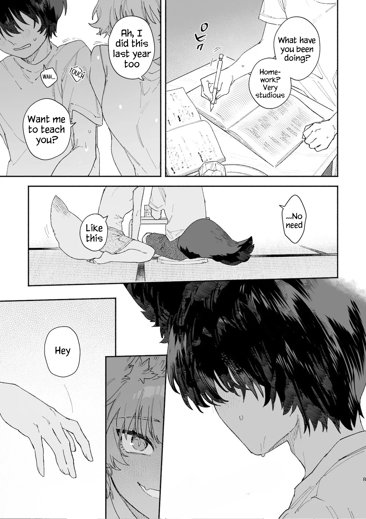 Boys be Submissive. ~Coyote-chan x Kai Ken~ page 8 full