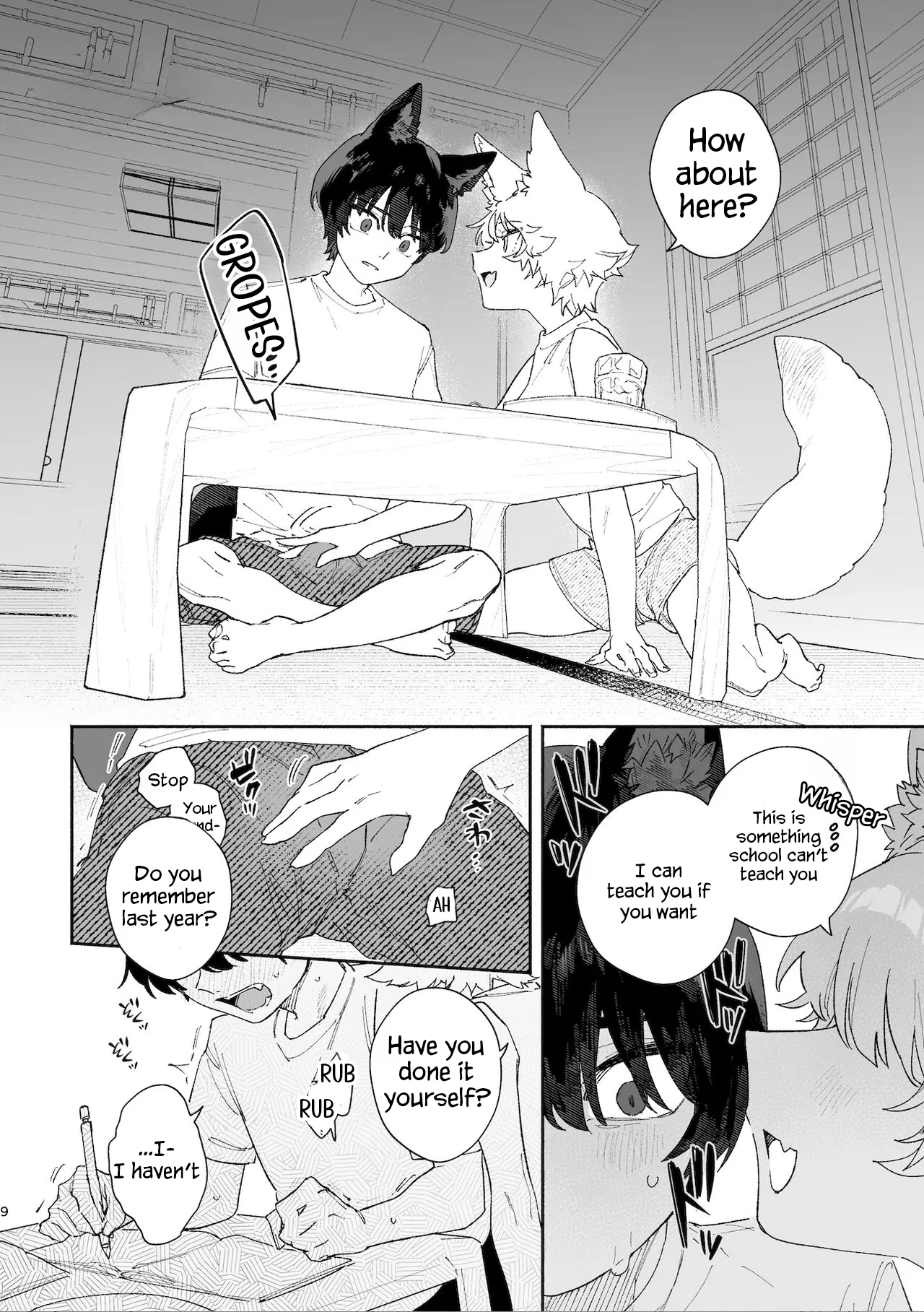 Boys be Submissive. ~Coyote-chan x Kai Ken~ page 9 full