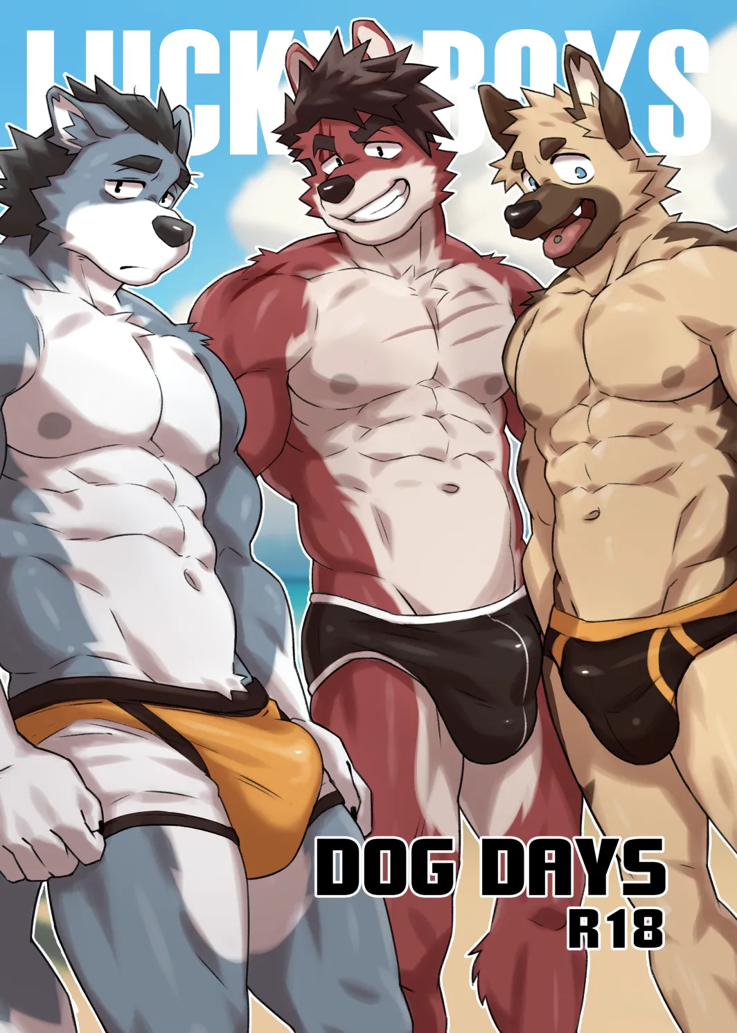 Lucky Boys - Dog Days - page 2 full