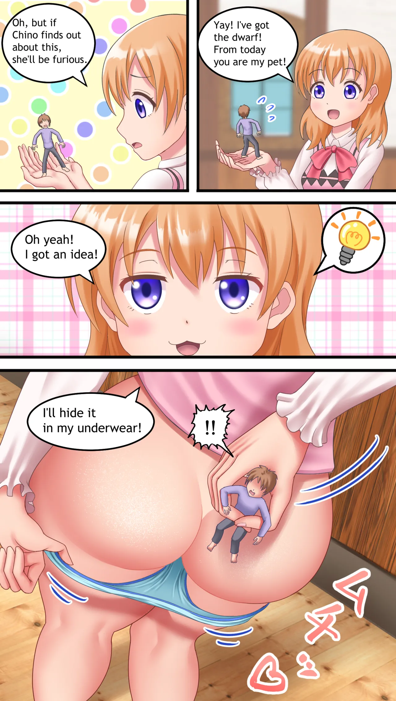 Giant Chino and Cocoa's Farts page 1 full