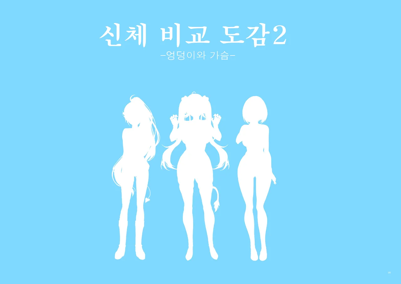 Hololive Karada no Kuraberu Zukan 2 -Chichi Kurabe Shiri Narabe- / 홀로라이브 신체 비교 도감2 -엉덩이와 가슴- page 5 full