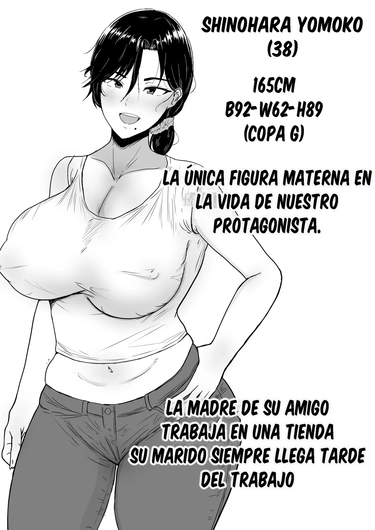 Kimottama Kaa-chan ~Genki Mama ga Boku no Dekachin ni Ochiru made~ | Una Vigorosa Madre ~Hasta Que La Enérgica Madre Caiga Ante Mi Gigante Pene~ page 2 full