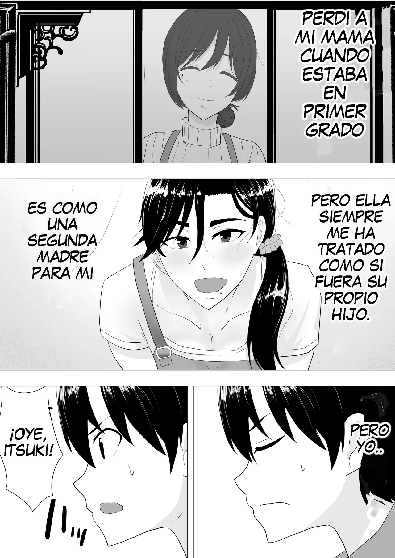 Kimottama Kaa-chan ~Genki Mama ga Boku no Dekachin ni Ochiru made~ | Una Vigorosa Madre ~Hasta Que La Enérgica Madre Caiga Ante Mi Gigante Pene~ page 8 full