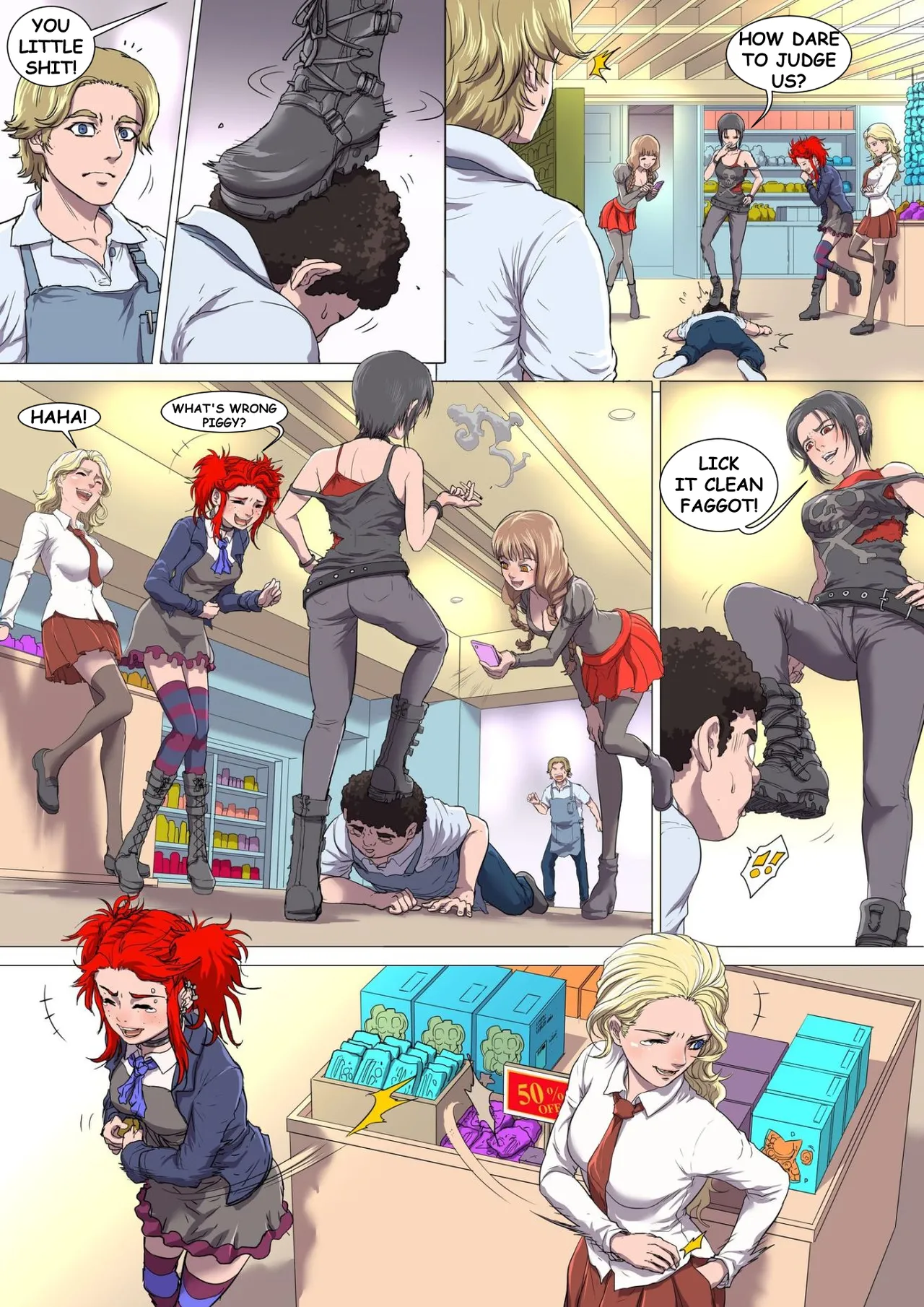 Shoplifters page 6 full
